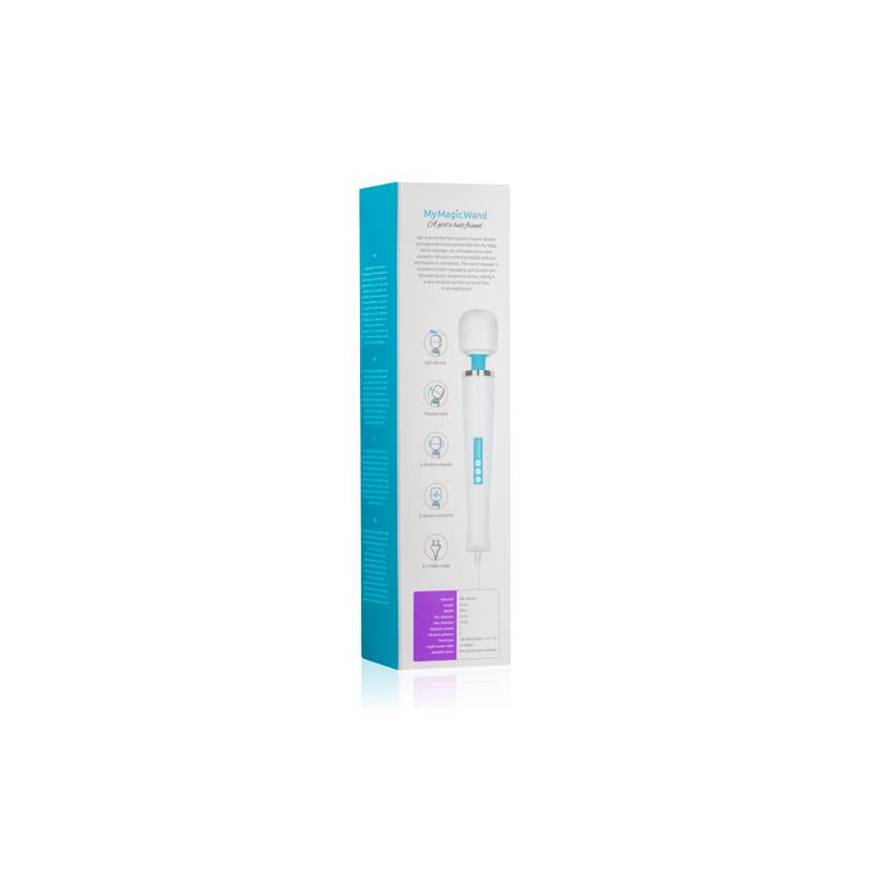 Wand Massager 6 Functions Blue - UABDSM