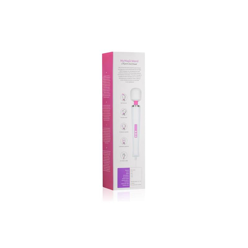 Wand Massager 6 Functions Pink - UABDSM