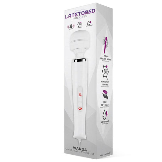 Wanda Wired Wand Massager White - UABDSM