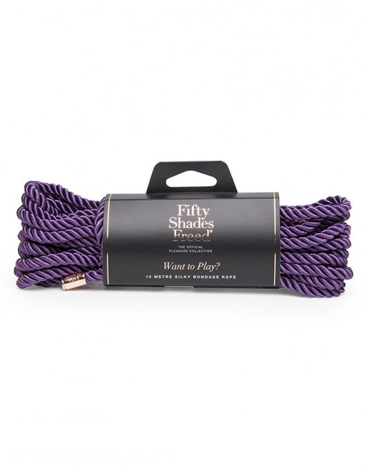 Want To Play? - FSoG Freed 10m Silky Rope - UABDSM