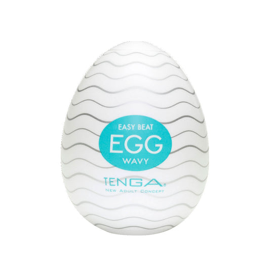 Tenga Wavy Egg Masturbator Tenga Wavy Egg Masturbator - UABDSM