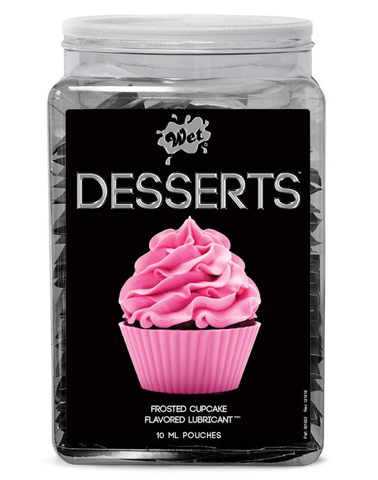 WET Desserts Frosted Cupcake 144 X 10ml. Pouch In Counter Bowl Display WET Desserts Frosted Cupcake 144 X 10ml. Pouch In Counter Bowl Display - UABDSM