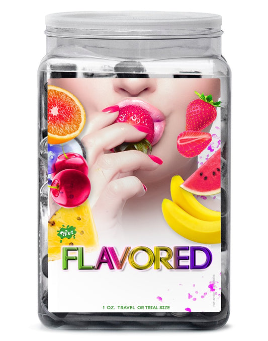 WET Flavored Assorted 36 X 30ml. In Countyer Bowl Display WET Flavored Assorted 36 X 30ml. In Countyer Bowl Display - UABDSM
