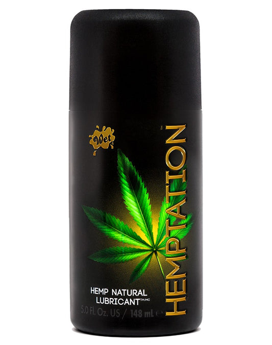 WET Hemptation Natural Hemp Formula Lubricant 148ml. WET Hemptation Natural Hemp Formula Lubricant 148ml. - UABDSM