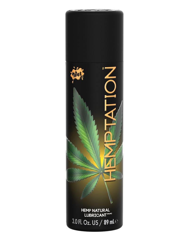 WET Hemptation Natural Hemp Formula Lubricant 89ml. - UABDSM