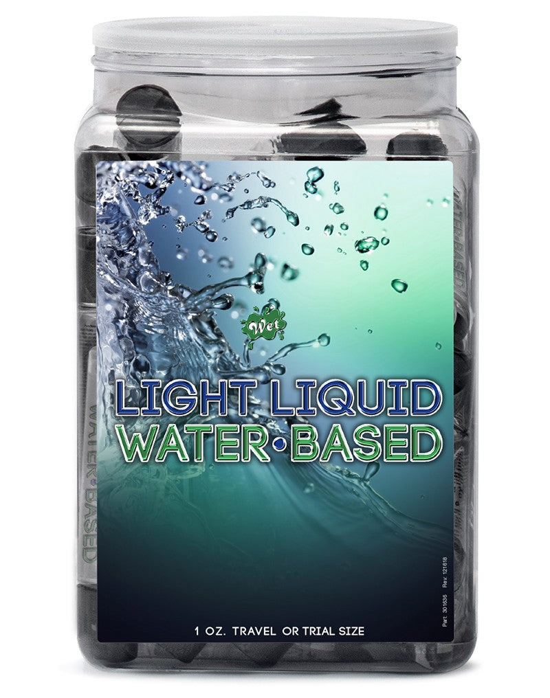 WET Light Liquid 36 X 30ml. In Counter Bowl Display - UABDSM