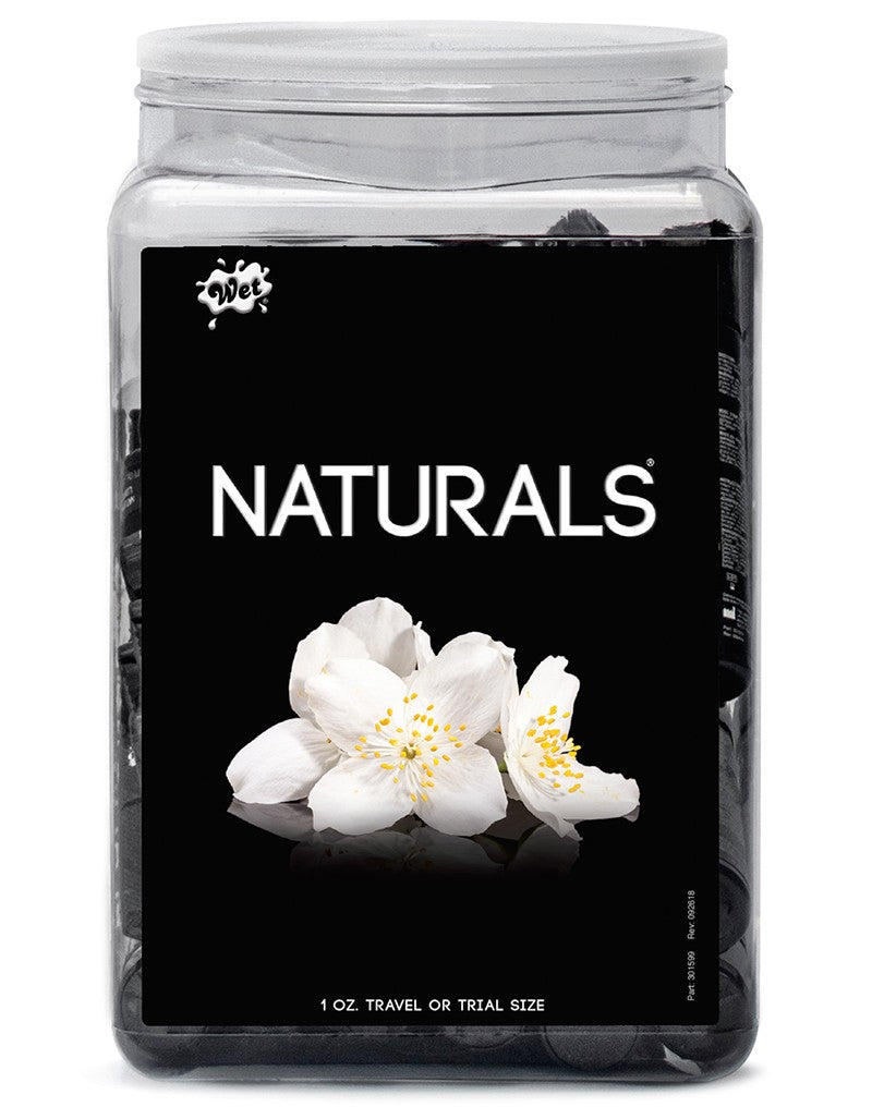 WET Naturals 36 X 30ml. Counter Bowl Display - UABDSM