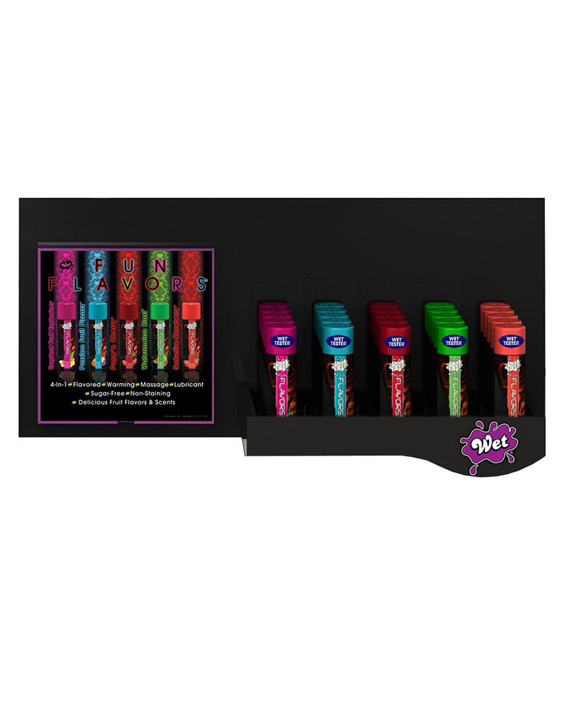 Wet Slat Wall / Metal Counter Display - UABDSM