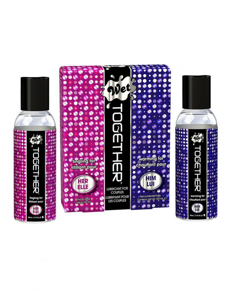 WET Together Lubricant For Couples 2 X 60mL - UABDSM