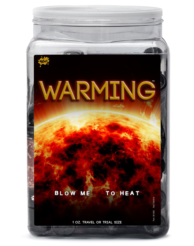 WET Warming 36 X 30ml. Counter Bowl Display - UABDSM