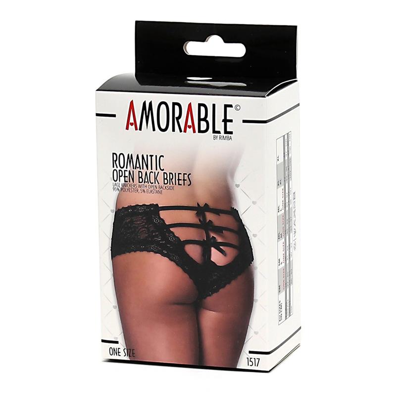 Wide Panties Corset Type Black One Size - UABDSM