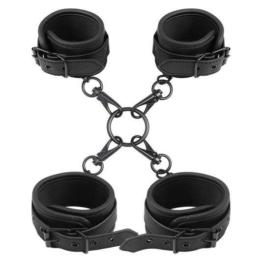 Wrist and Ankle Cuffs Set Vegan Leather - UABDSM