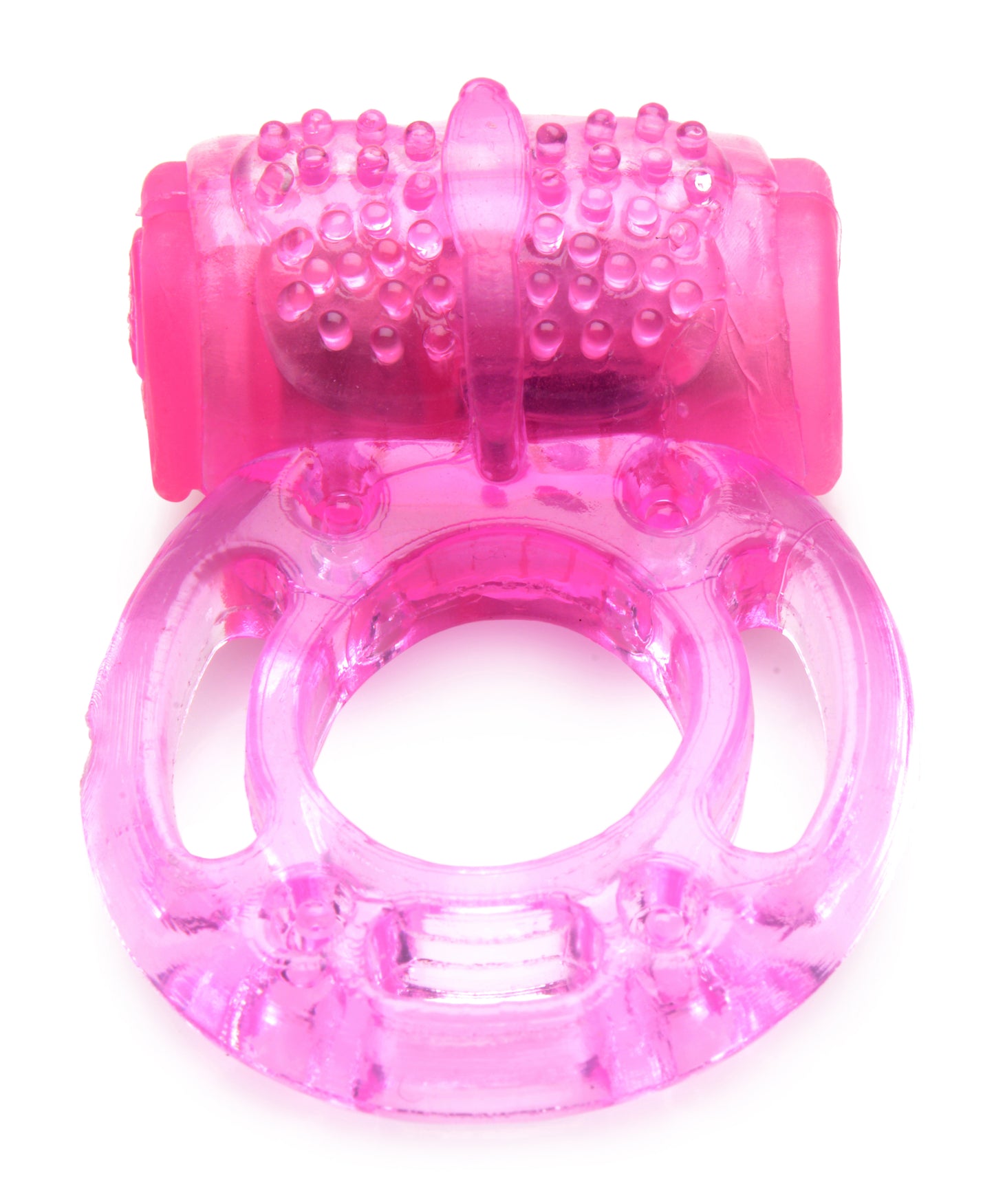 Pink Vibrating Cock Ring - UABDSM
