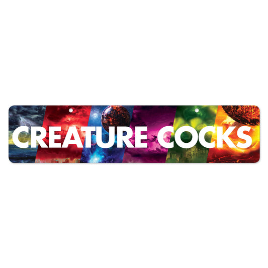Creature Cocks Display Sign Creature Cocks Display Sign - UABDSM