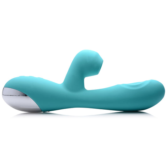 10X Silicone Suction and Pulsating Rabbit Vibrator - UABDSM