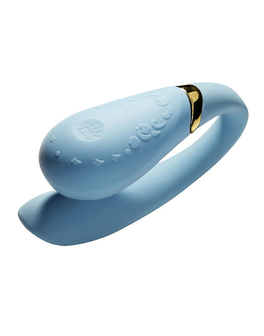 Zalo - Fanfan - Couple Vibrator - Blue - UABDSM