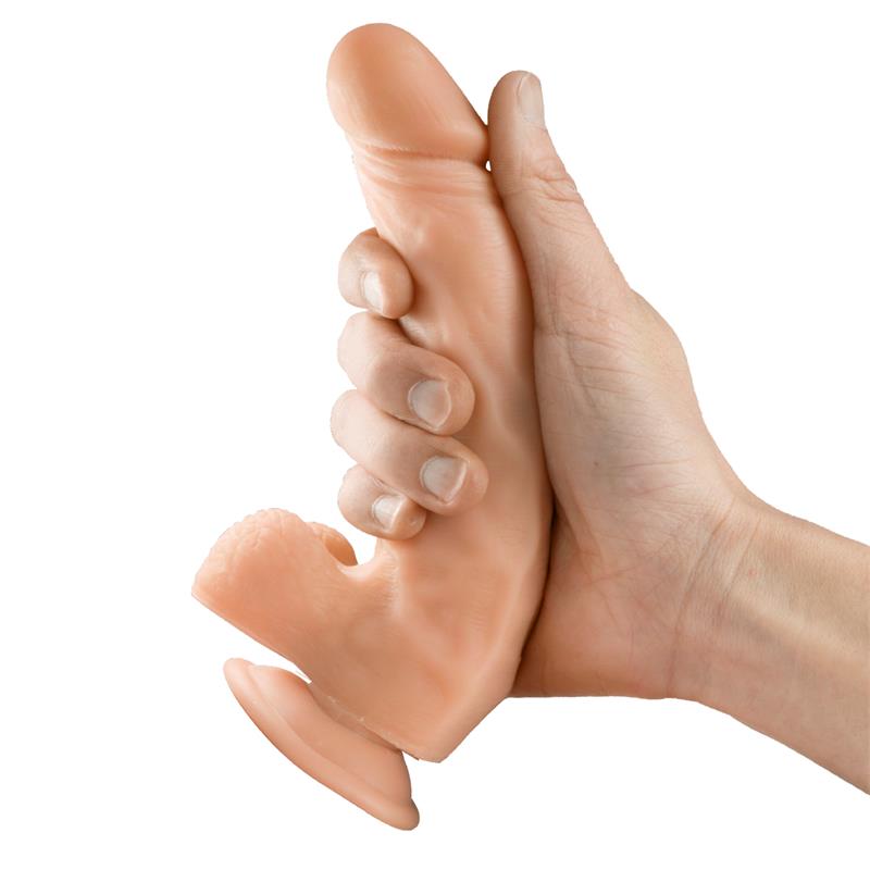 Zane Realistic Dildo with Testicles Flesh 76 - 19.5 cm - UABDSM