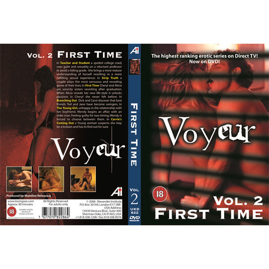 First Time: Voyeur Vol.2 DVD - UABDSM
