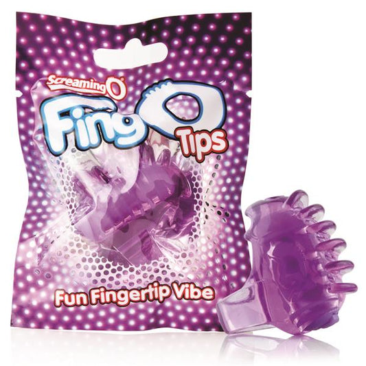 Screaming O FingO Tips - Purple - UABDSM