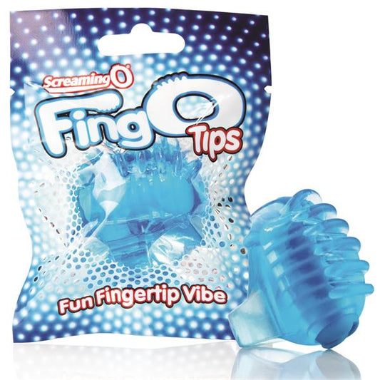 Screaming O FingO Tips - Blue - UABDSM