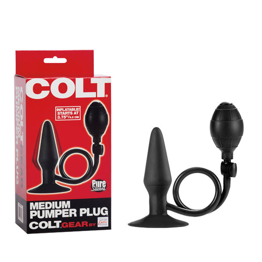 COLT Medium Pumper Plug - Black - UABDSM
