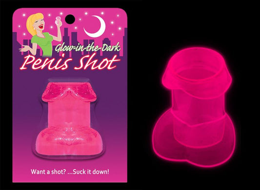 Glowing Penis Shot - Pink - UABDSM