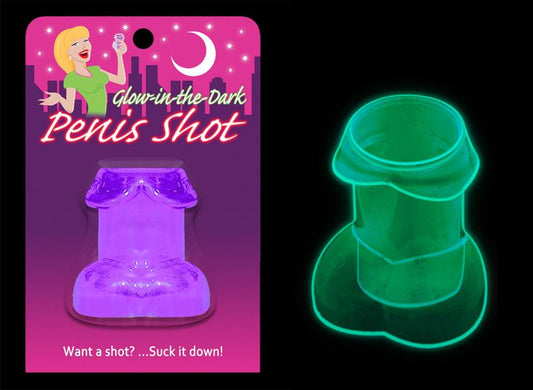 Glowing Penis Shot - Purple - UABDSM