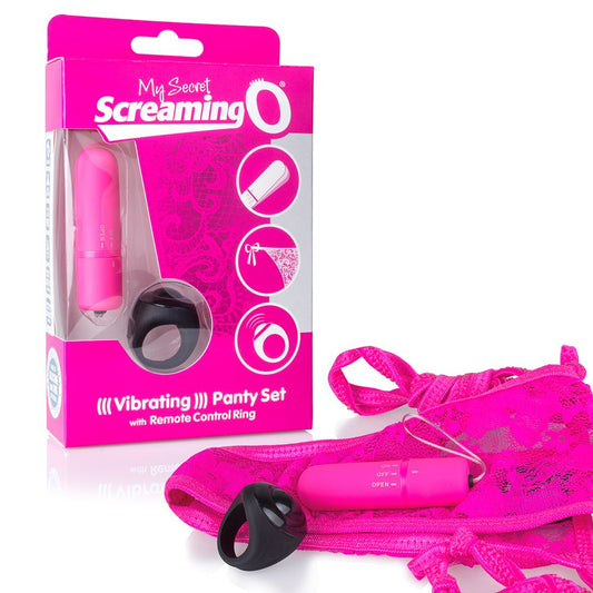 My Secret Screaming O Remote Control Panty Vibe (pink only) - UABDSM