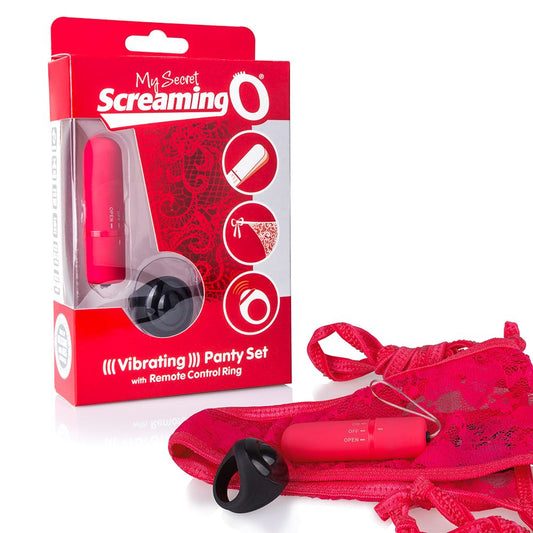 My Secret Screaming O Remote Control Panty Vibe (red only) - UABDSM