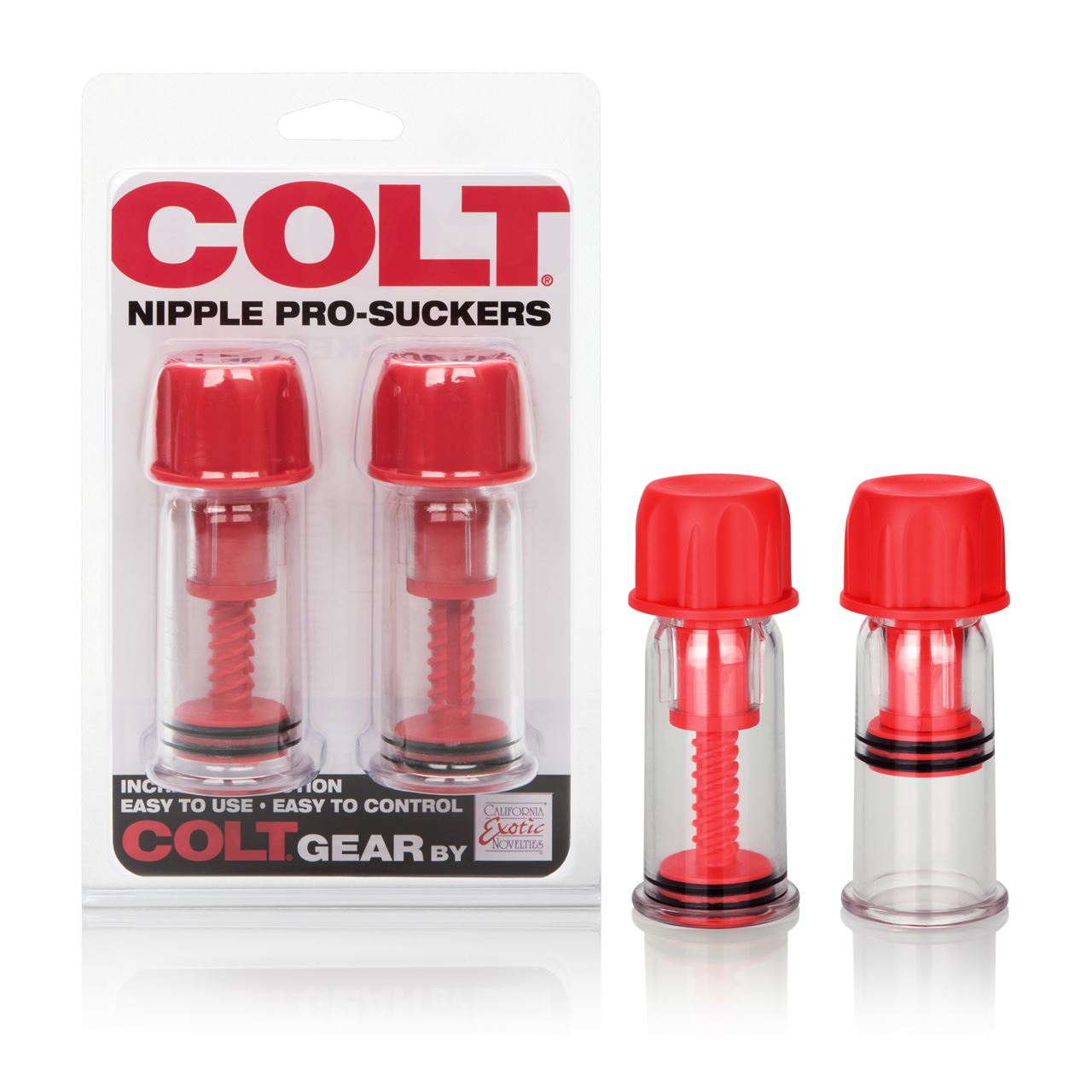 COLT Nipple Pro-Suckers - Red - UABDSM