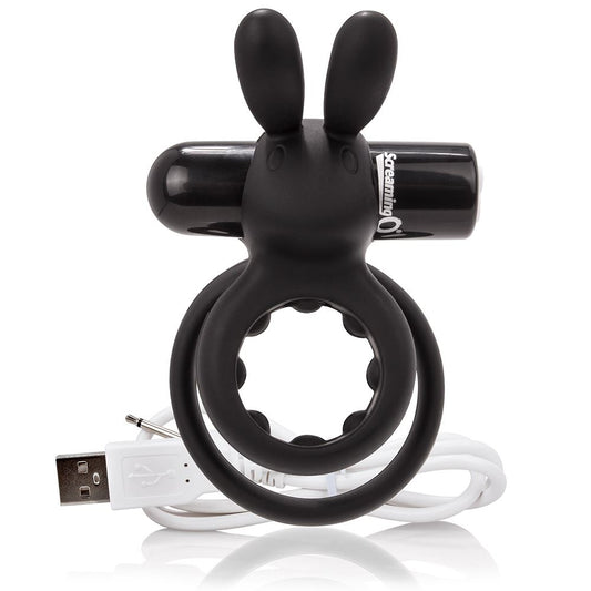 Screaming O Charged Ohare Vibrating Cock Ring - Black - UABDSM
