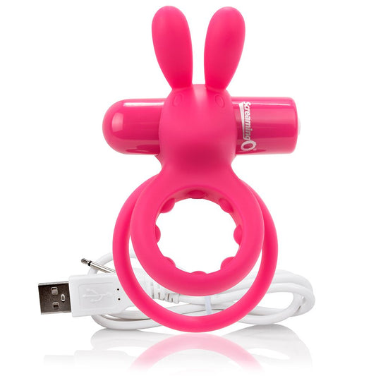Screaming O Charged Ohare Vibrating Cock Ring- Pink - UABDSM