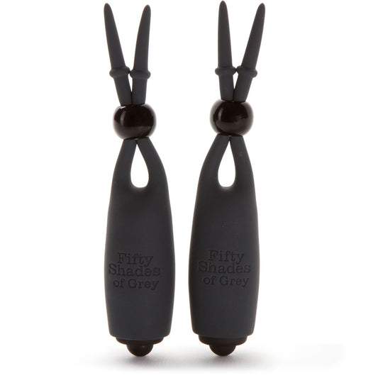 Fifty Shades of Grey Sweet Tease Vibrating Nipple Clamps - UABDSM