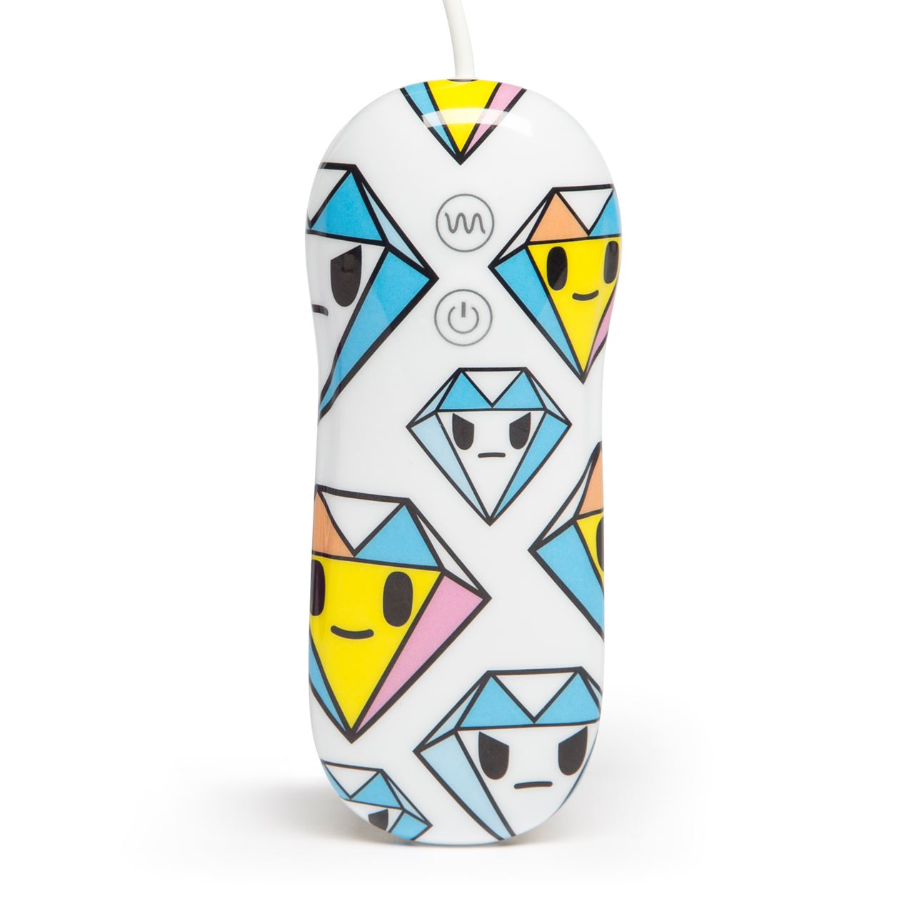 Tokidoki 10 Function Silicone Clitoral Vibrator Solitaire Purple Dimond - UABDSM