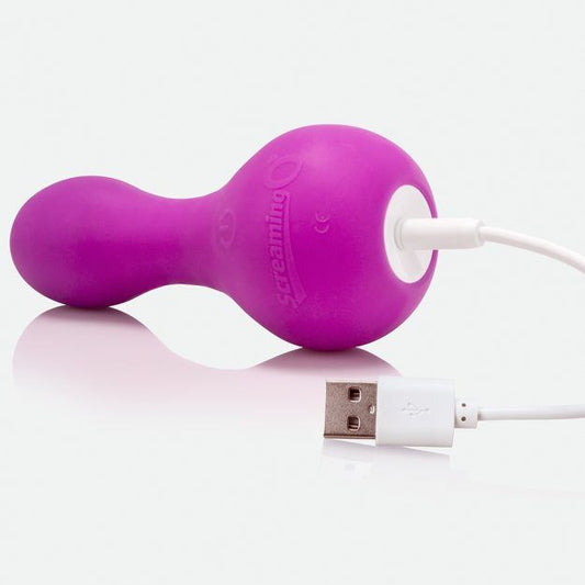 Screaming O Charged Rechargeable Moove Vibe - Purple - UABDSM