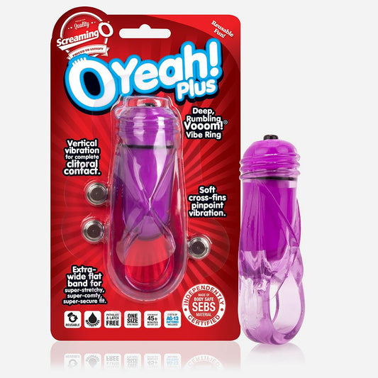 Screaming O OYeah! Plus Ring - Purple - UABDSM