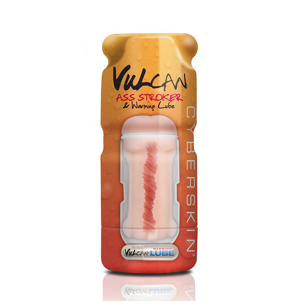 Cyber Skin - Vulcan Ass Stroker w/Warming Lube - Cream - UABDSM