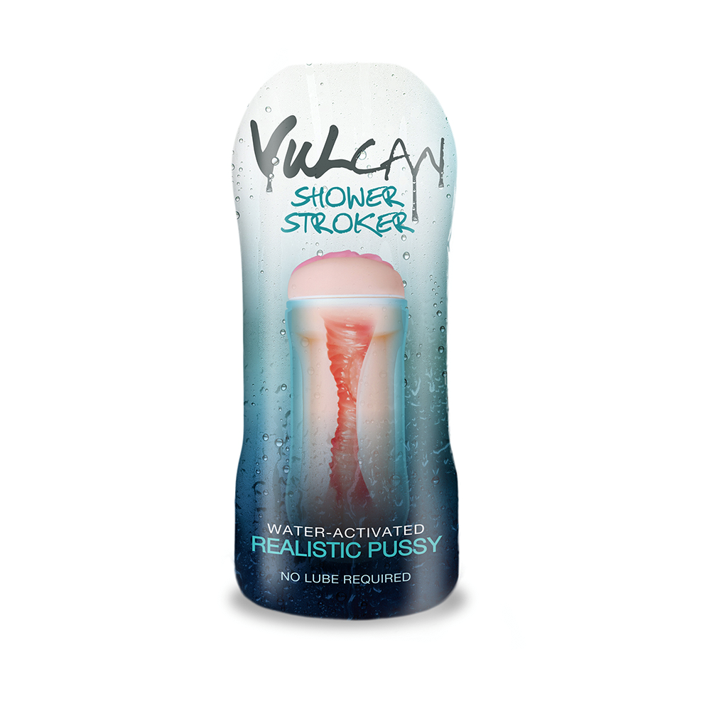 Cyber Skin - H2O Vulcan Shower Stroker Realistic Pussy - UABDSM