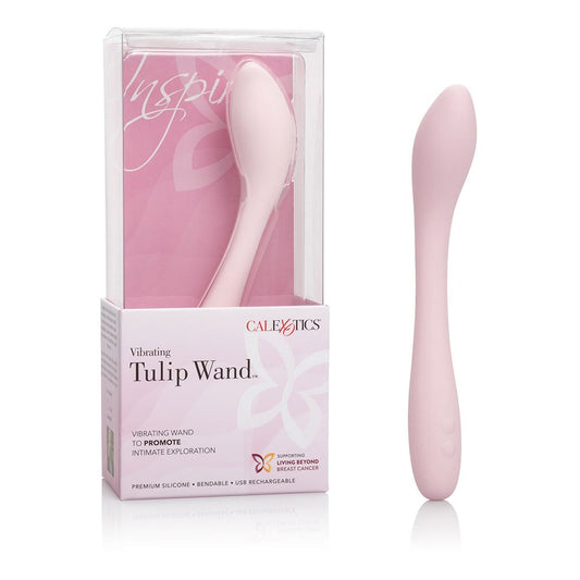Inspire Vibrating Tulip Wand - Pink - UABDSM