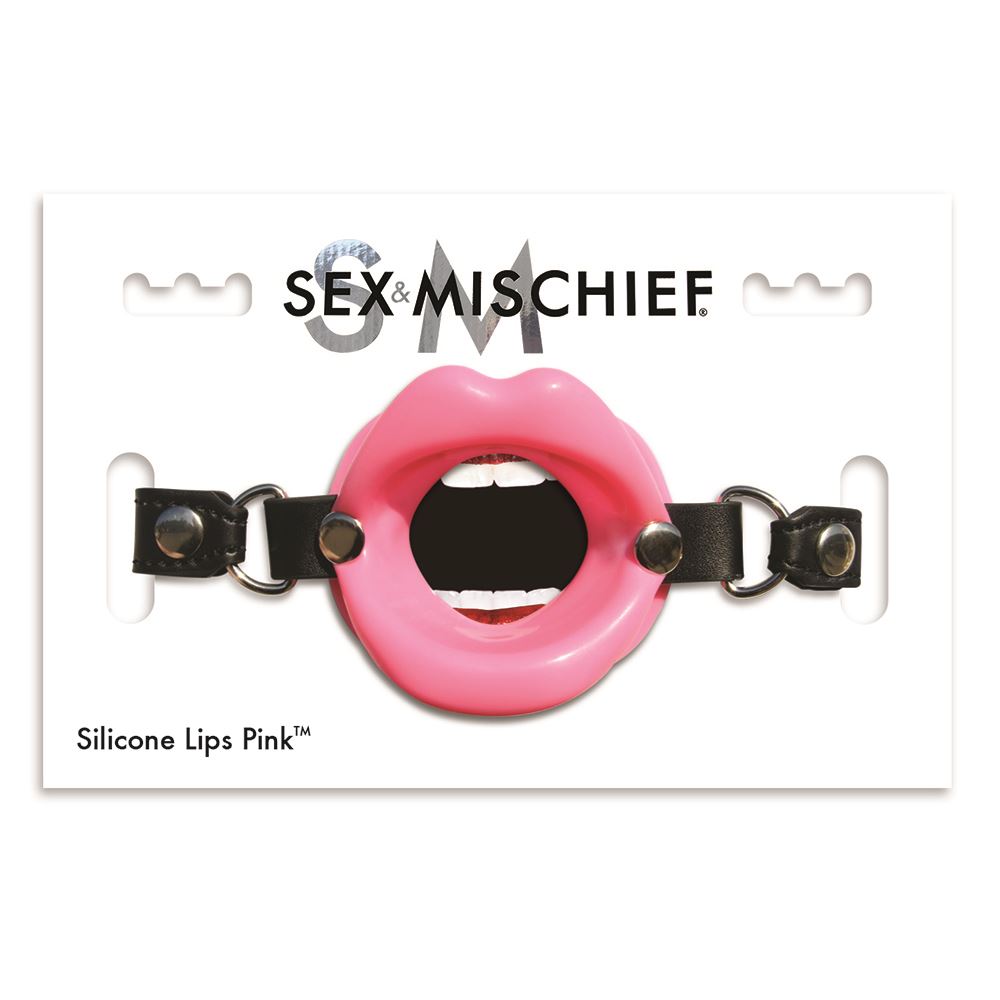 S&M Silicone Lips Pink - UABDSM