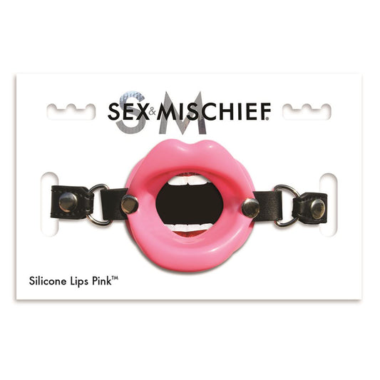 S&M Silicone Lips Pink - UABDSM