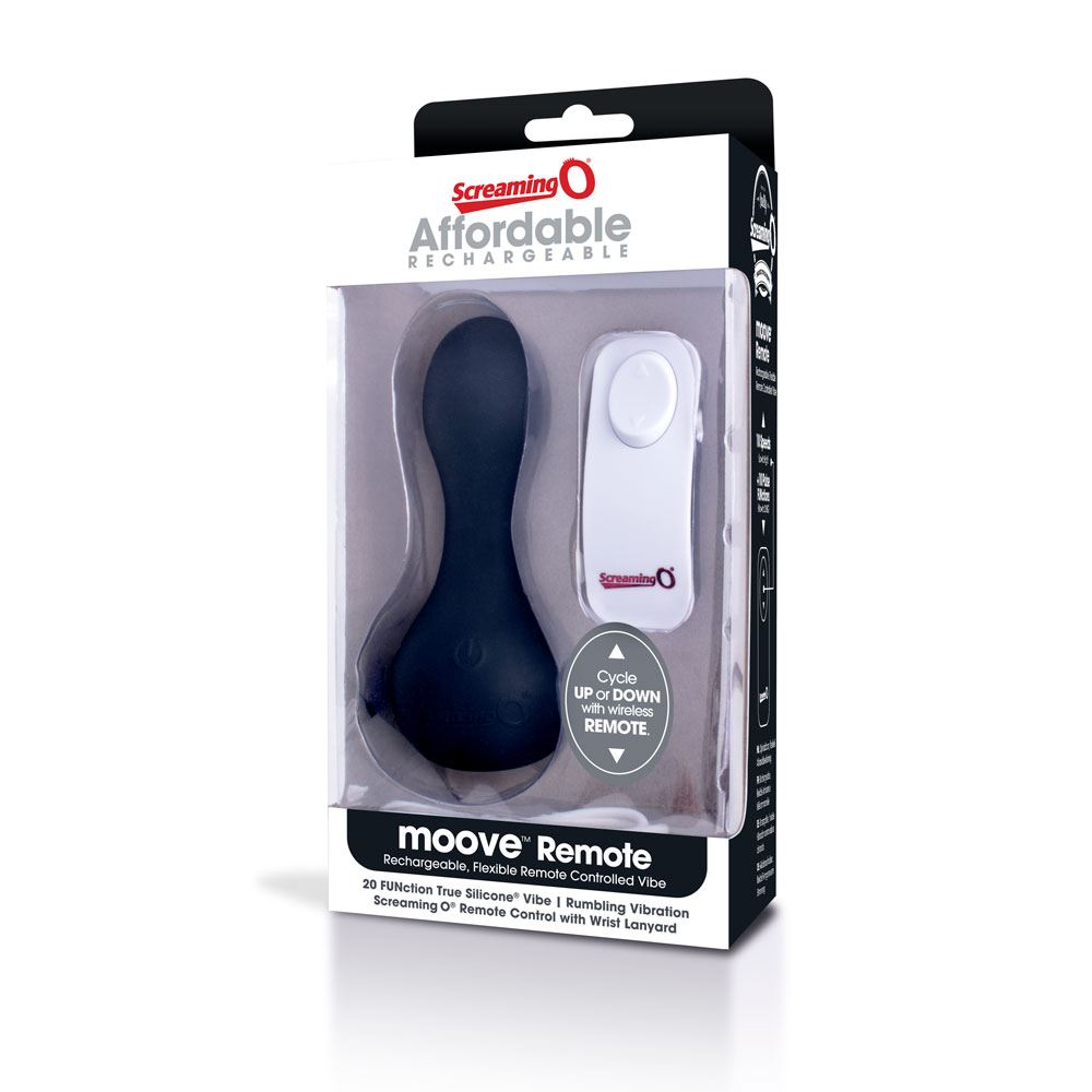 Screaming O Moove Remote Vibe - Black - UABDSM