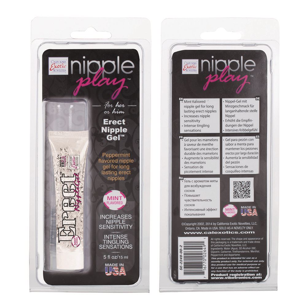 Nipple Play Erect Nipple Gel - Mint - UABDSM