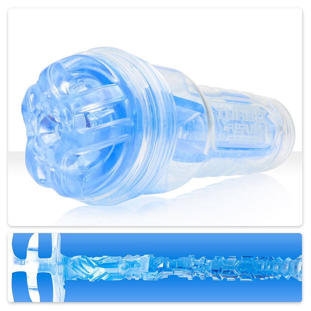 Fleshlight Turbo - Blue Ice Texture Ignition - UABDSM