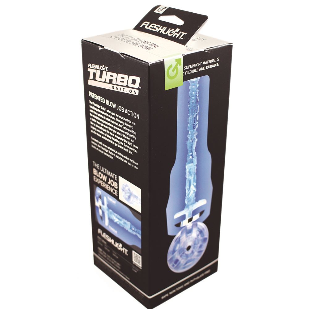 Fleshlight Turbo - Blue Ice Texture Ignition - UABDSM