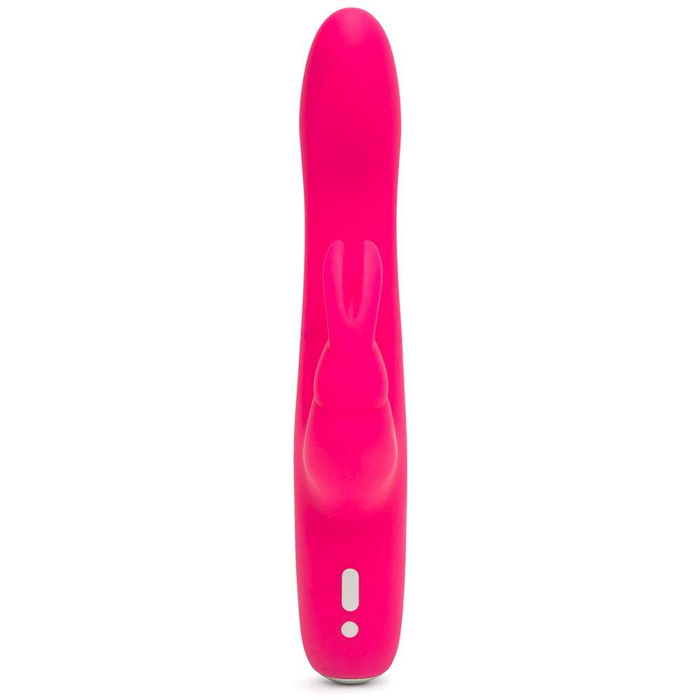 Happy Rabbit Slimline Curve USB Rechargeable Rabbit Vibrator Pink - UABDSM