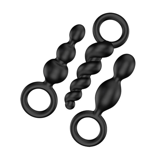 Satisfyer Plugs - Black (Booty Call - Black) - UABDSM