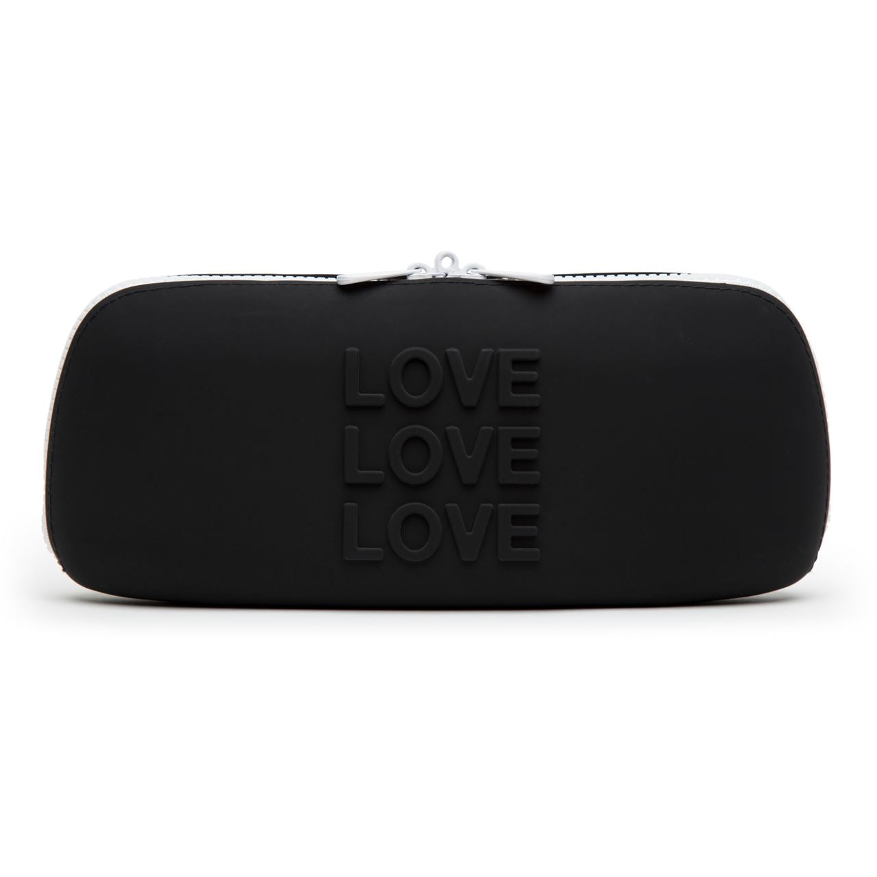 Happy Rabbit LOVE Storage Zip Bag Medium Black - UABDSM