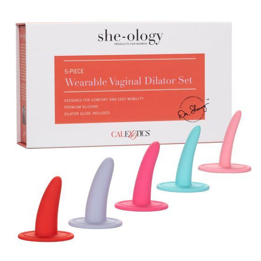 She-ology 5 Piece Wearable Vaginal Dilator Set - UABDSM