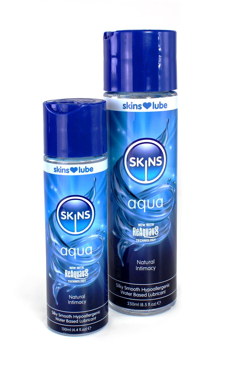 Skins Aqua Water Based Lubricant 4.4 fl oz (130ml) - UABDSM